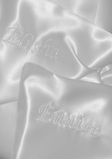 Buttersilk™ Signature Silk Pillowcase in Pearl White